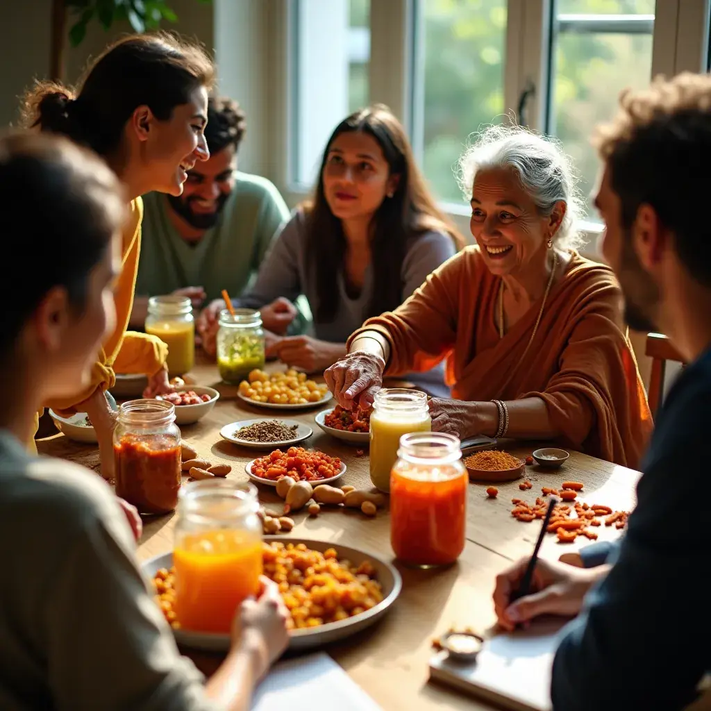 Professional team collaboration